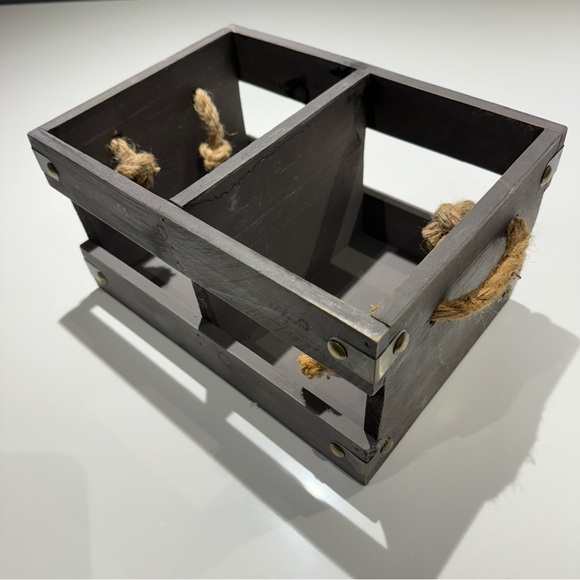 ๐๏ธ4 for 20$ / Rustic Wood Box / Grey - Picture 3 of 14